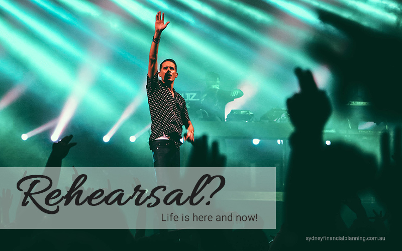 Life is here and now!