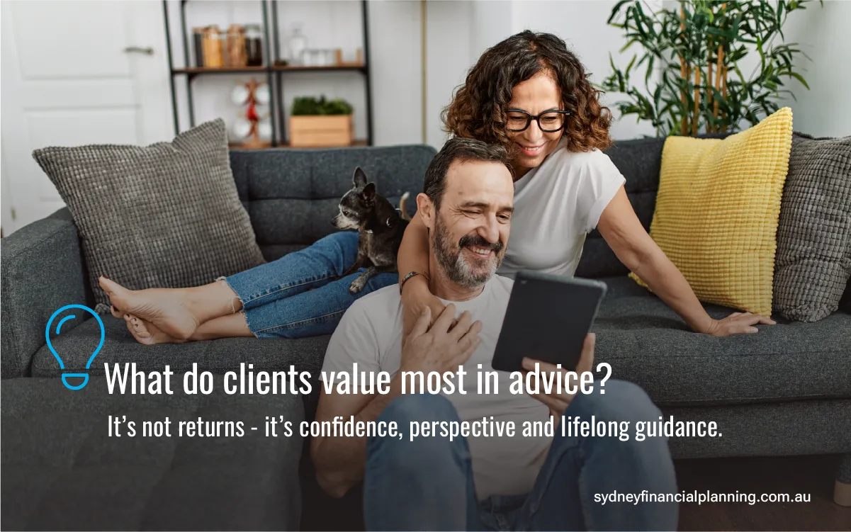 What do clients value most in advice?
