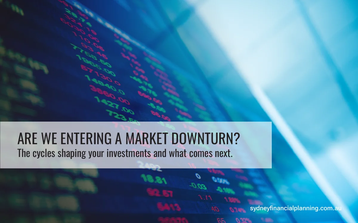 Are we entering a market downturn?