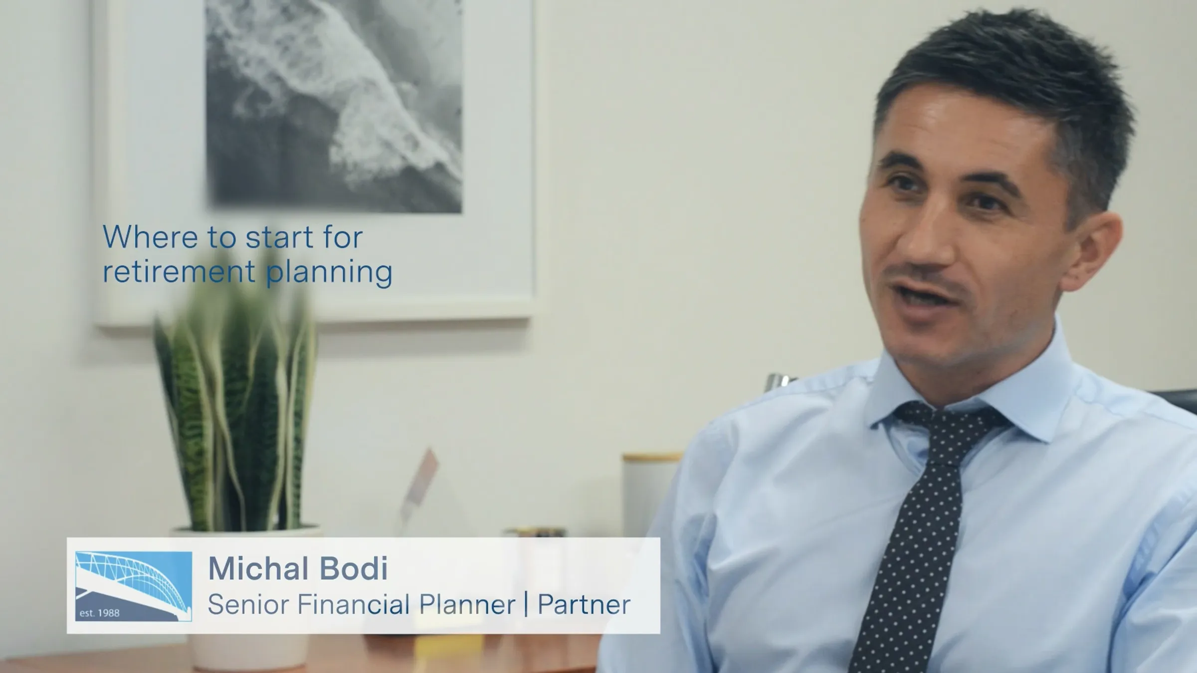 SFP's Michal Bodi speaks on Where to start for retirement planning
