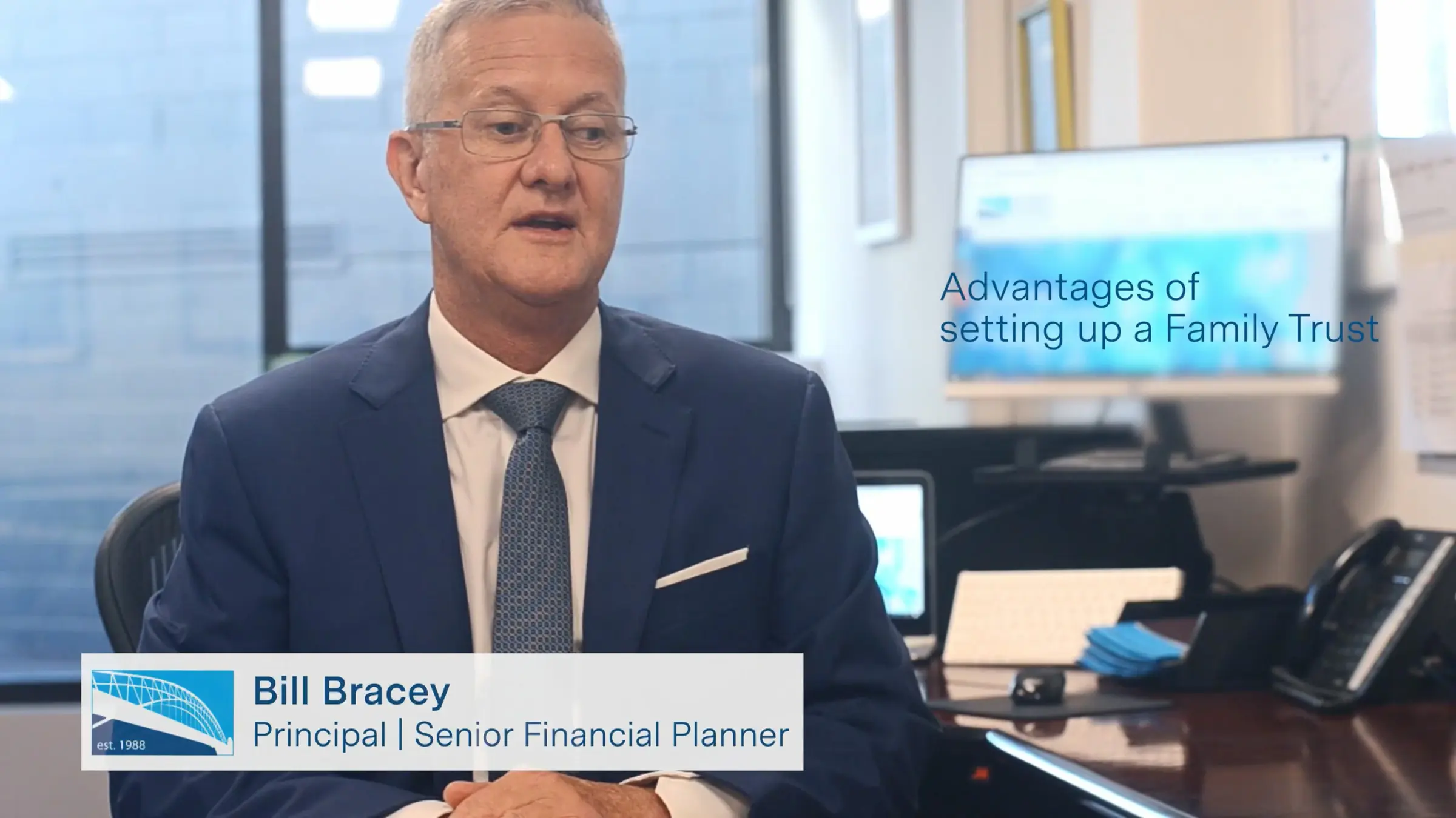 SFP's Bill Bracey speaks on Advantages of a family trust