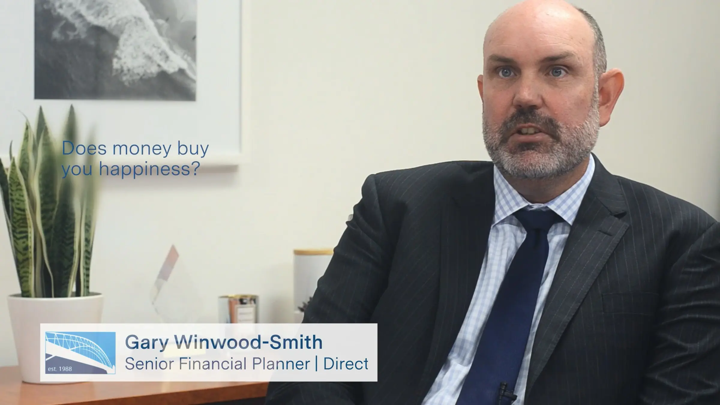 SFP's Gary Winwood-Smith speaks on Does money buy you happiness?