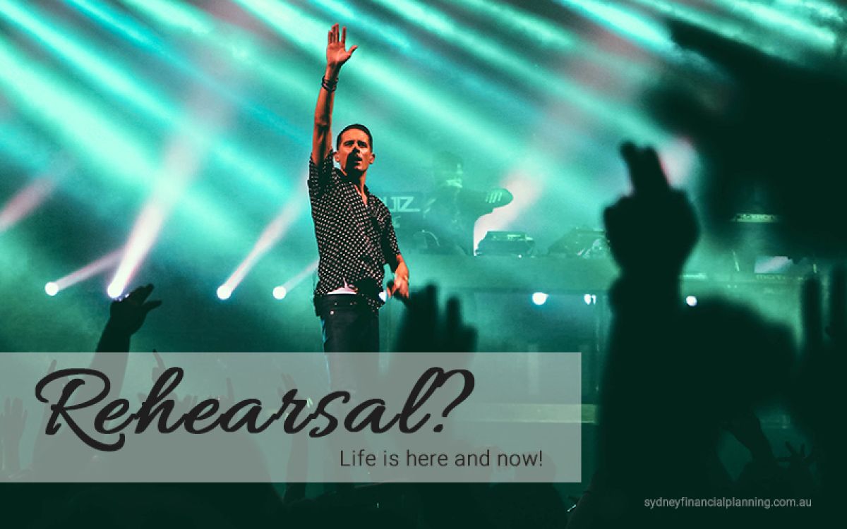 Life is here and now!