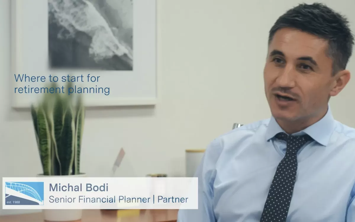SFP's Michal Bodi speaks on Where to start for retirement planning