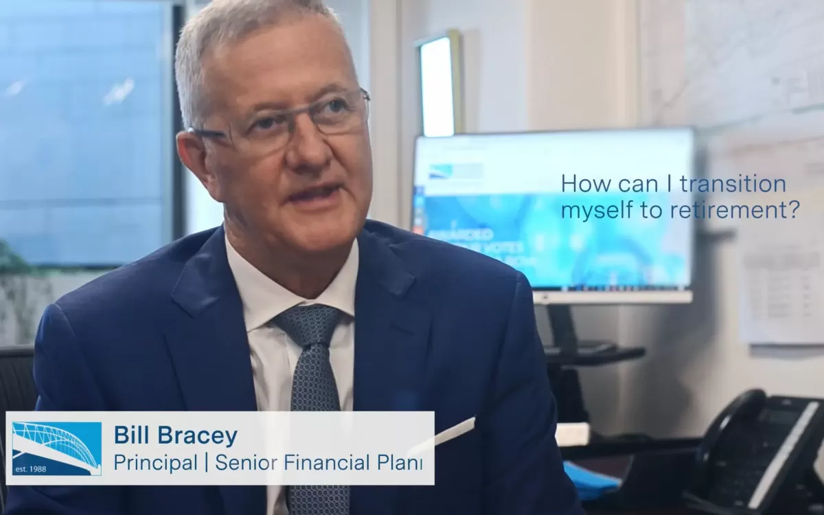SFP's Bill Bracey speaks on Process of transitioning to retirement