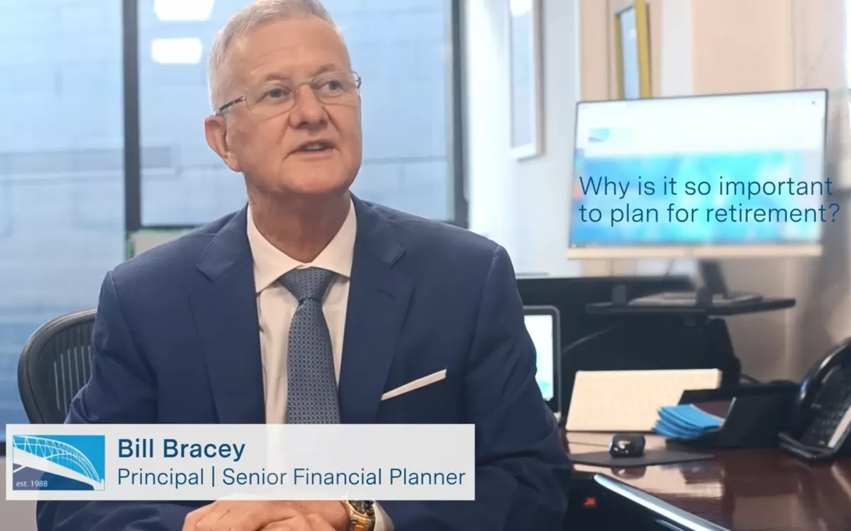 SFP's Bill Bracey speaks on The importance of retirement planning